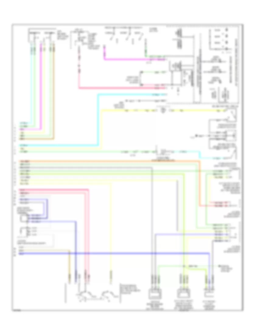 Transmission Wiring Diagram (2 of 2) for Honda CR-Z 2013