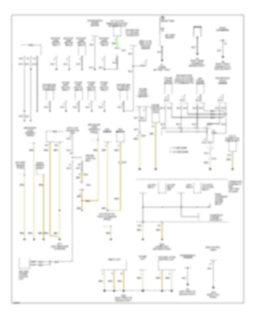 Ground Distribution Wiring Diagram, Hybrid (1 of 4) for Honda Civic Hybrid-L 2014