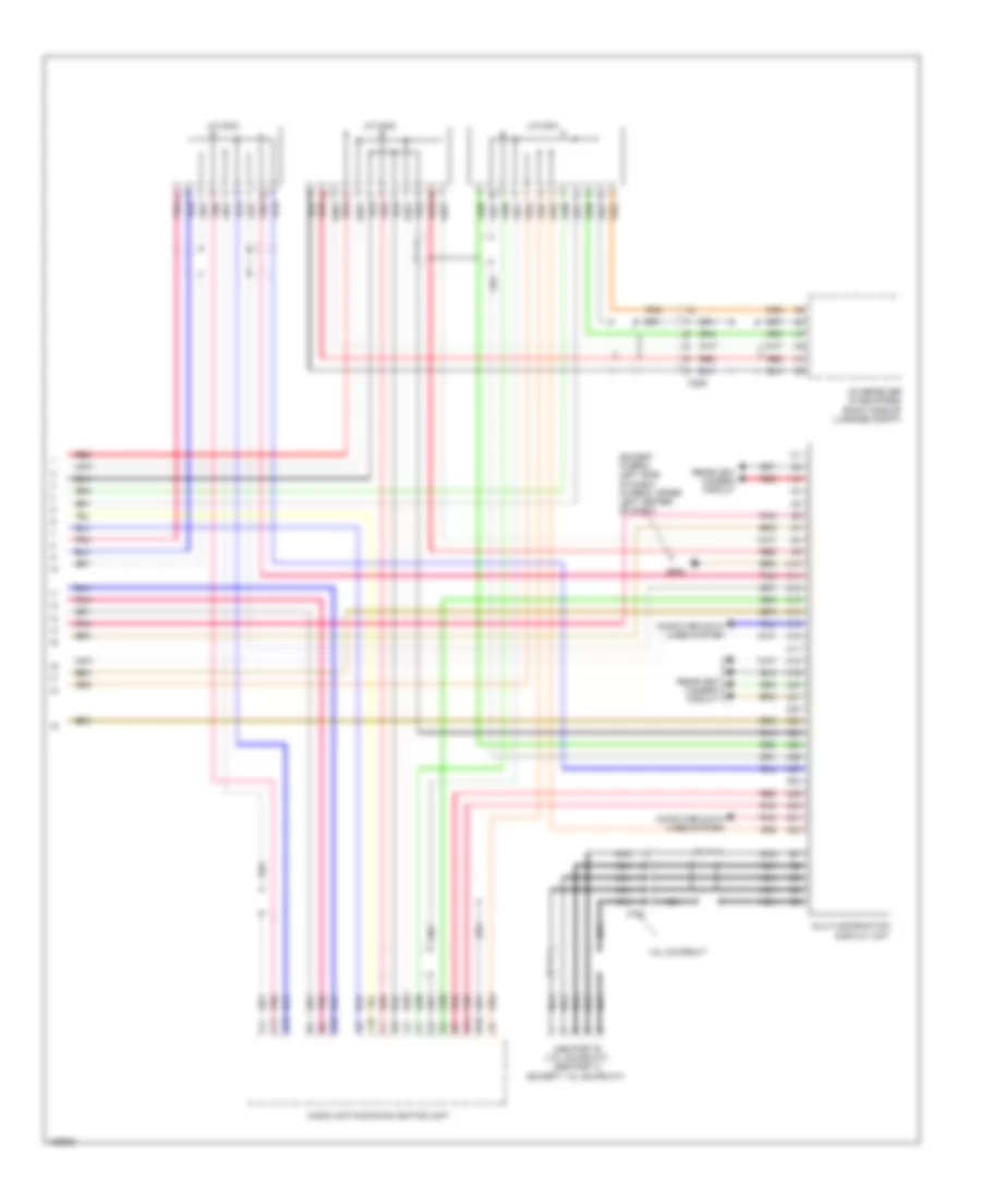 Hands Free Module Wiring Diagram 2 of 2 for Honda Civic Hybrid L 2014