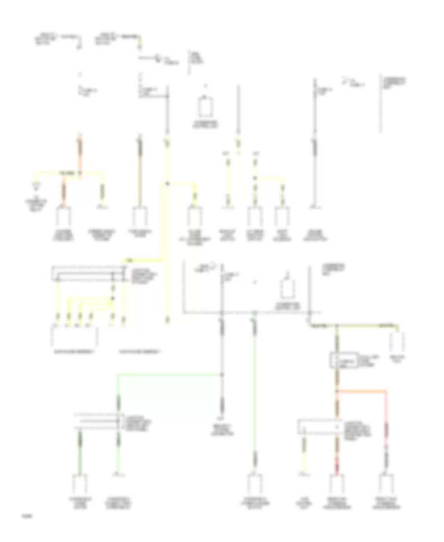 Power Distribution Wiring Diagram 4 of 5 for Honda Prelude 4WS 1994