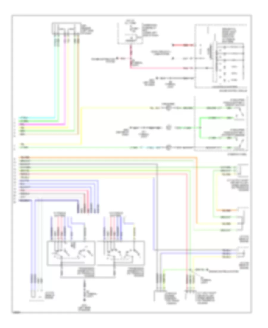 Transmission Wiring Diagram (2 of 2) for Honda Insight LX 2010