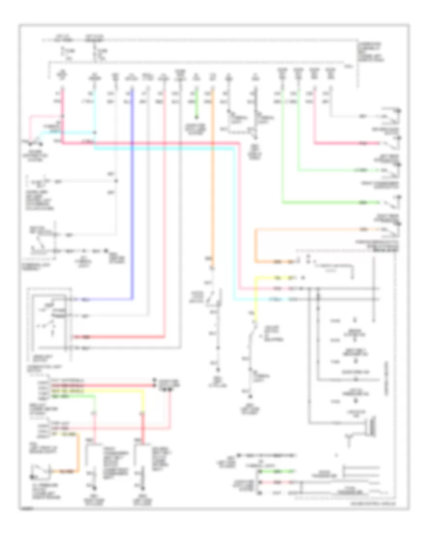 Chime Wiring Diagram for Honda Insight LX 2010