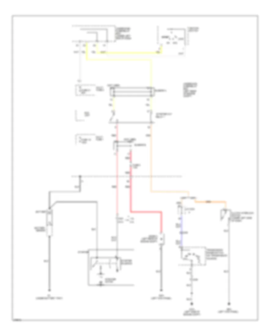Starting Wiring Diagram, Except Hybrid for Honda Civic Natural Gas 2012
