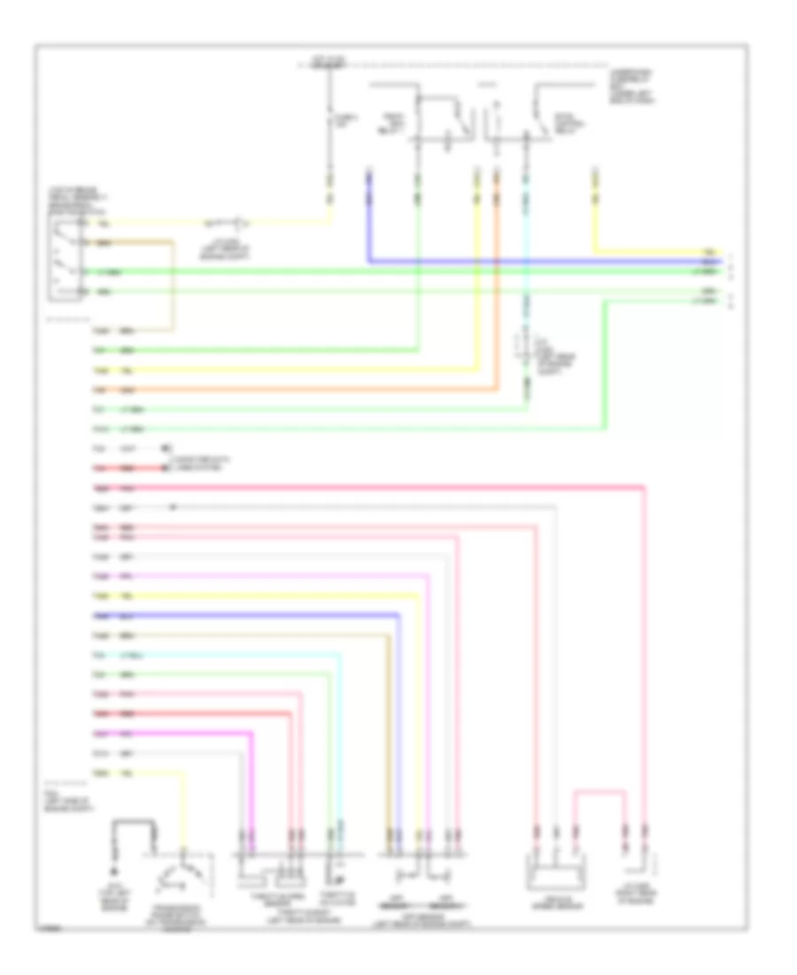 Cruise Control Wiring Diagram, Hybrid (1 of 2) for Honda Civic Natural Gas 2012