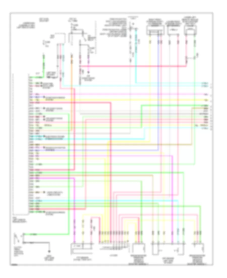 1 5L Engine Controls Wiring Diagram 1 of 5 for Honda CR Z EX 2013