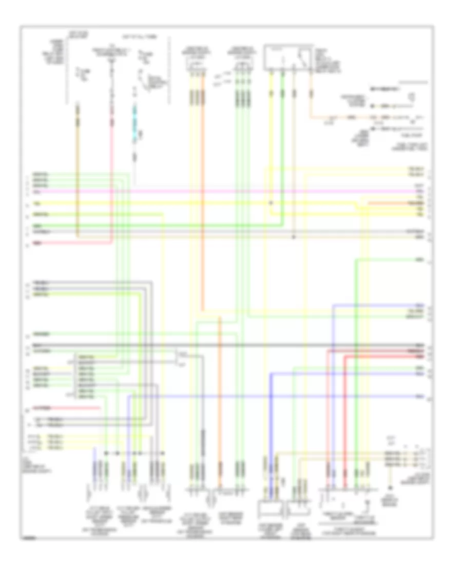 1.5L, Engine Controls Wiring Diagram (4 of 5) for Honda CR-Z EX 2013