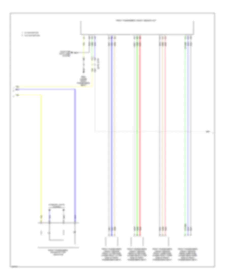 Supplemental Restraints Wiring Diagram, Hybrid (2 of 4) for Honda Civic LX 2014