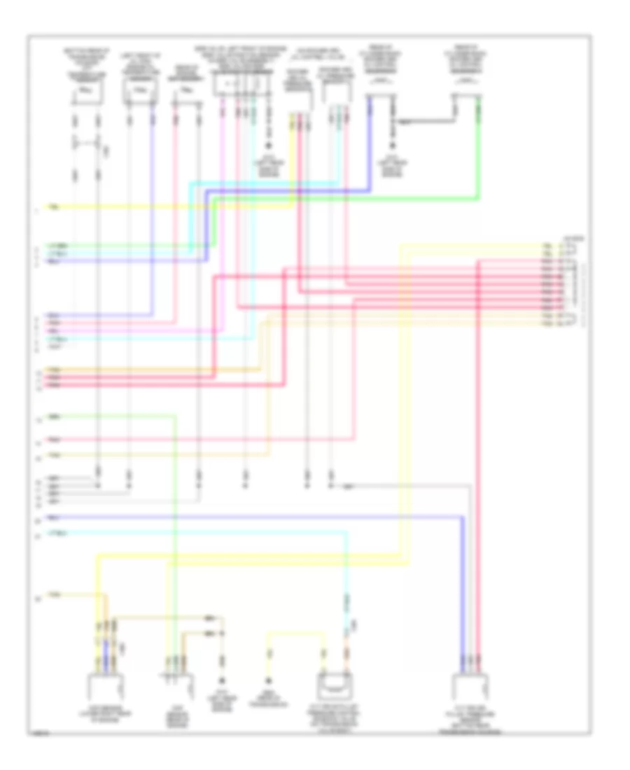 Transmission Wiring Diagram, Hybrid (3 of 3) for Honda Civic LX 2014