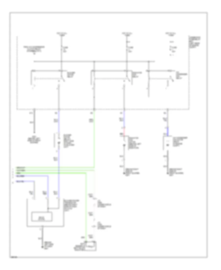 Manual A C Wiring Diagram 2 of 2 for Honda Element LX 2007