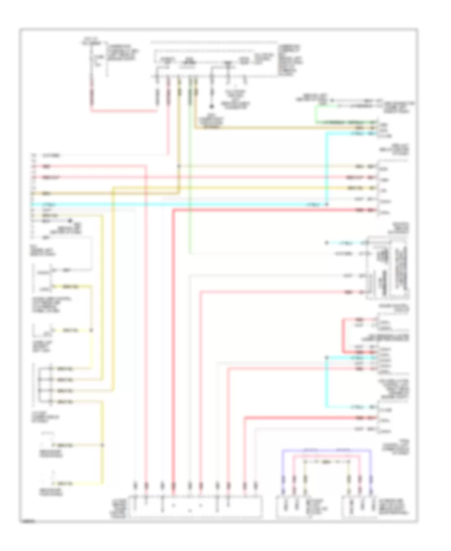 Computer Data Lines Wiring Diagram for Honda Element LX 2007