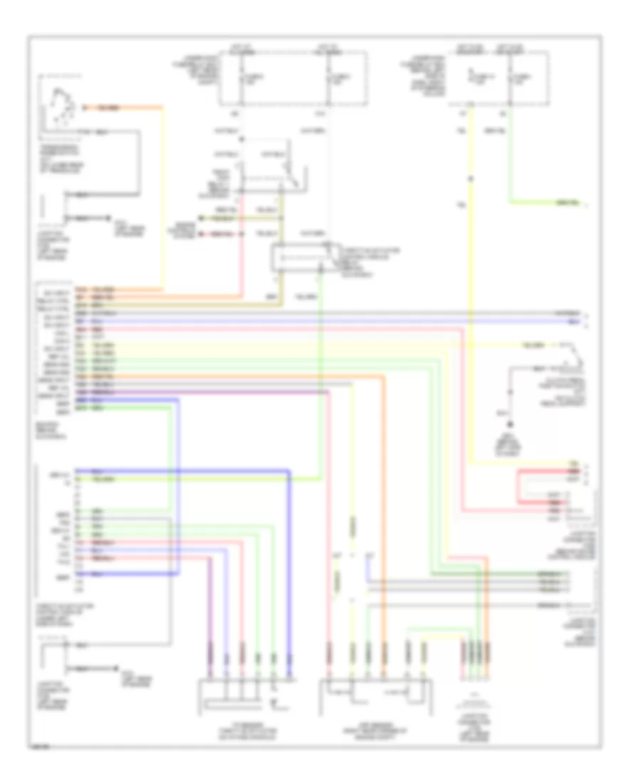 Cruise Control Wiring Diagram 1 of 2 for Honda Element LX 2007
