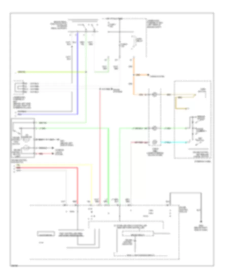 Cruise Control Wiring Diagram (2 of 2) for Honda Element LX 2007