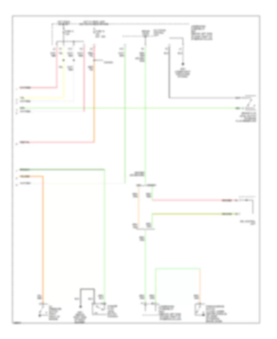 Instrument Cluster Wiring Diagram 2 of 2 for Honda Element LX 2007