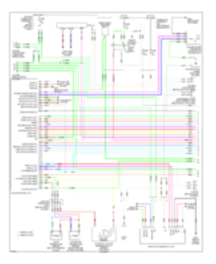 2 4L Automatic A C Wiring Diagram with Navigation 1 of 3 for Honda Accord EX 2009
