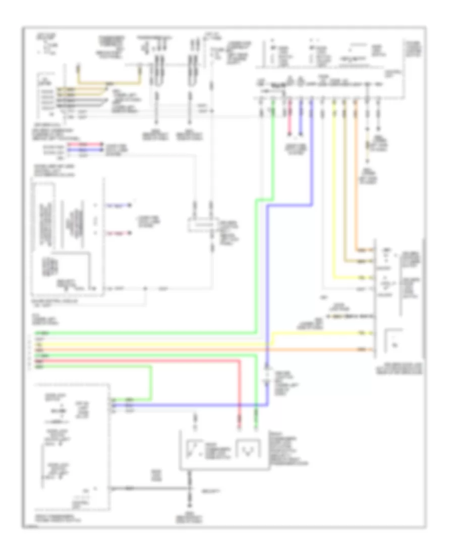 Forced Entry Wiring Diagram 3 of 3 for Honda Accord EX 2009