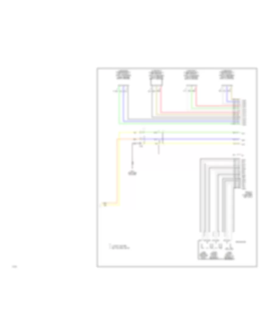 Supplemental Restraints Wiring Diagram, 4 Door (3 of 3) for Honda Accord EX 2009