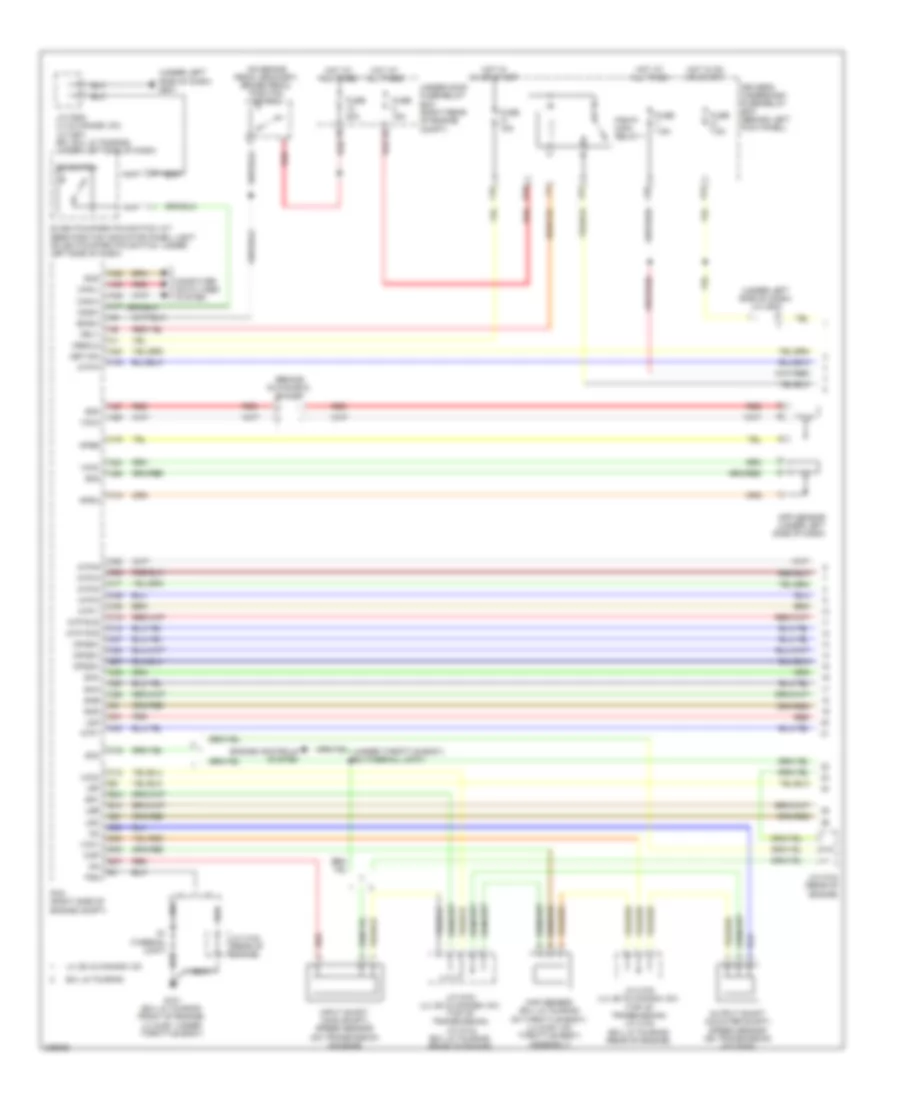 Transmission Wiring Diagram 1 of 2 for Honda Odyssey EX 2010