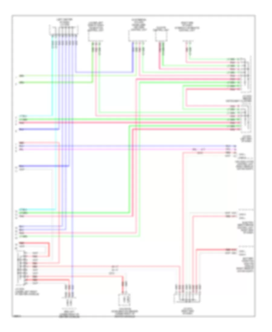 Computer Data Lines Wiring Diagram Electric Vehicle 2 of 2 for Honda Fit 2013