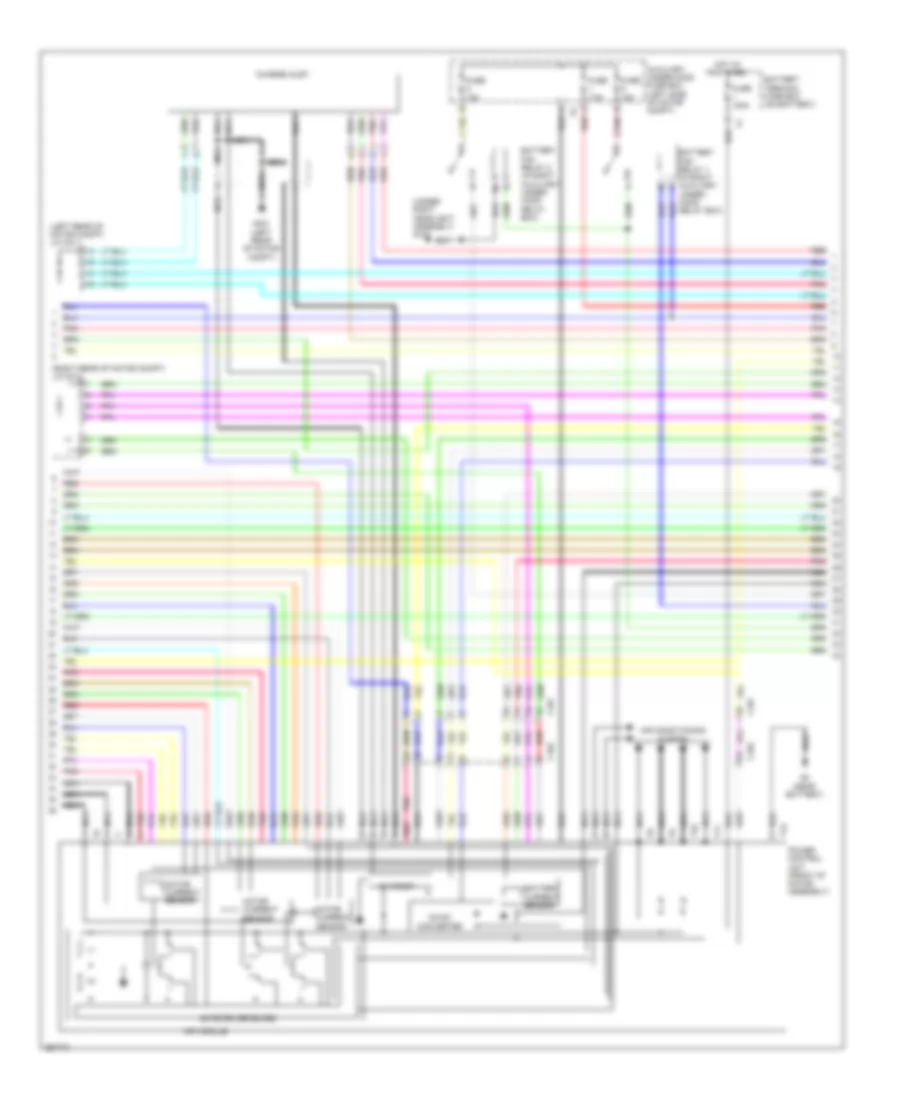 Electric, Engine Performance Wiring Diagram (4 of 7) for Honda Fit 2013