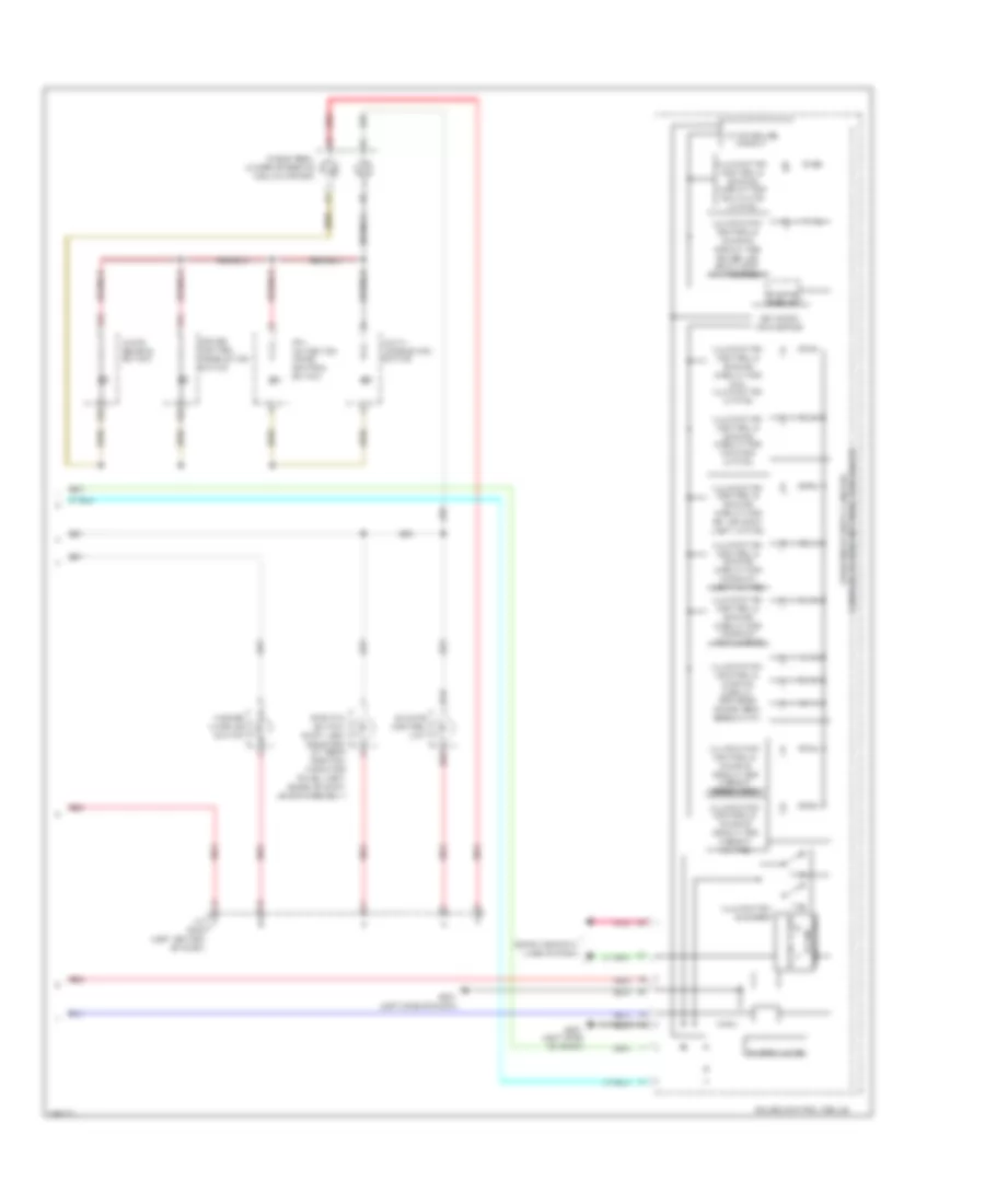 Instrument Illumination Wiring Diagram, Electric Vehicle (2 of 2) for Honda Fit 2013