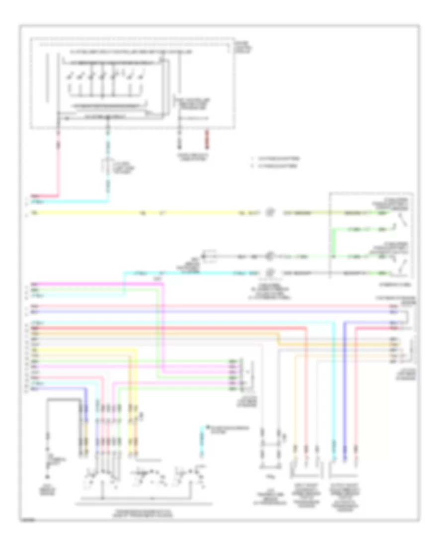 Transmission Wiring Diagram Except Electric Vehicle 2 of 2 for Honda Fit 2013