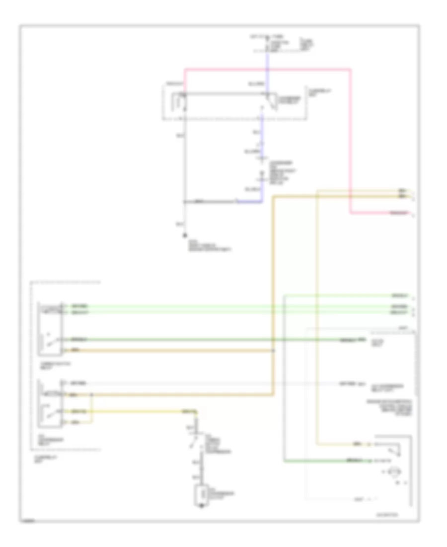 A C Wiring Diagram 1 of 2 for Honda Passport LX 1998