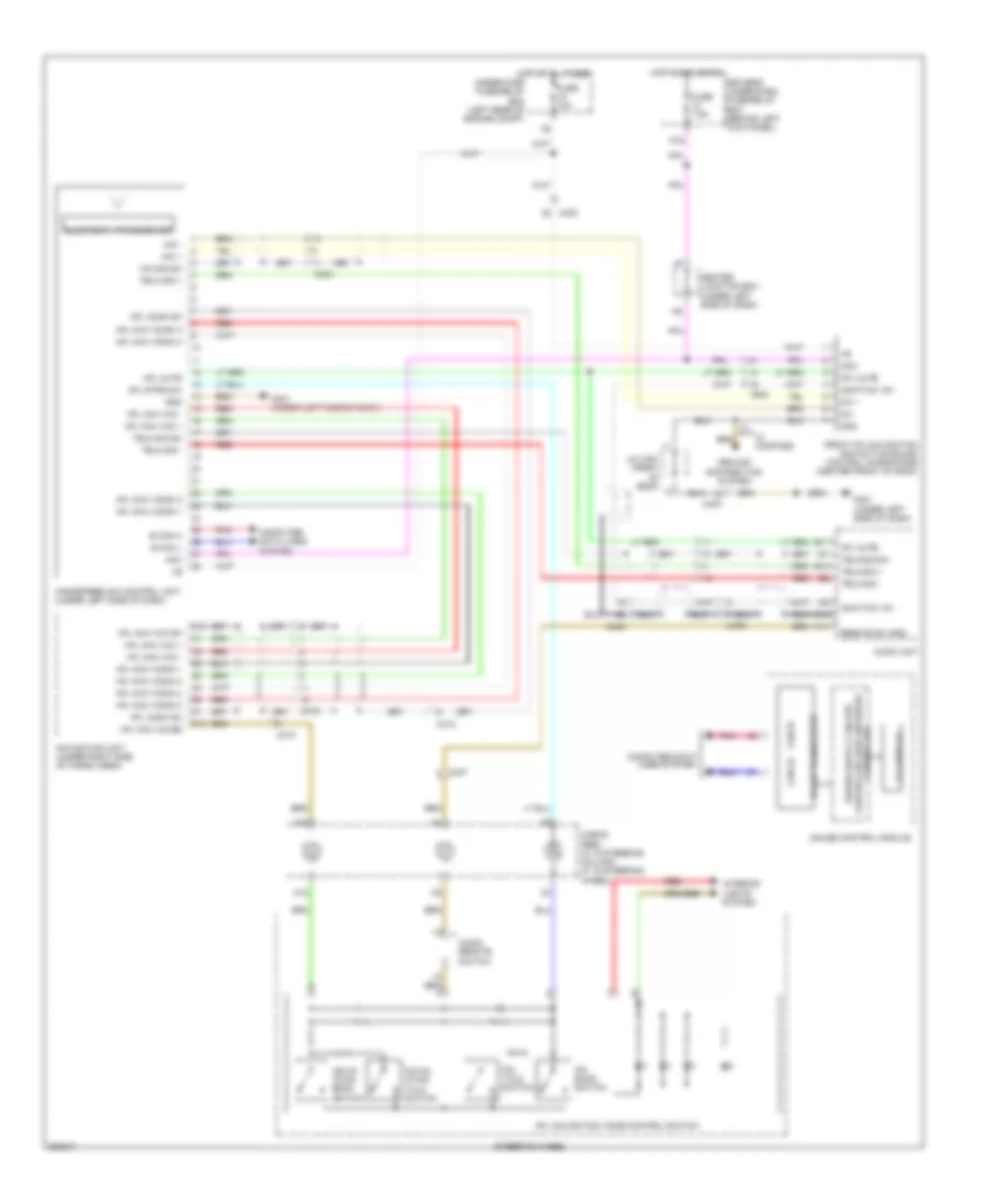 Hands Free Module Wiring Diagram for Honda Crosstour EX 2012