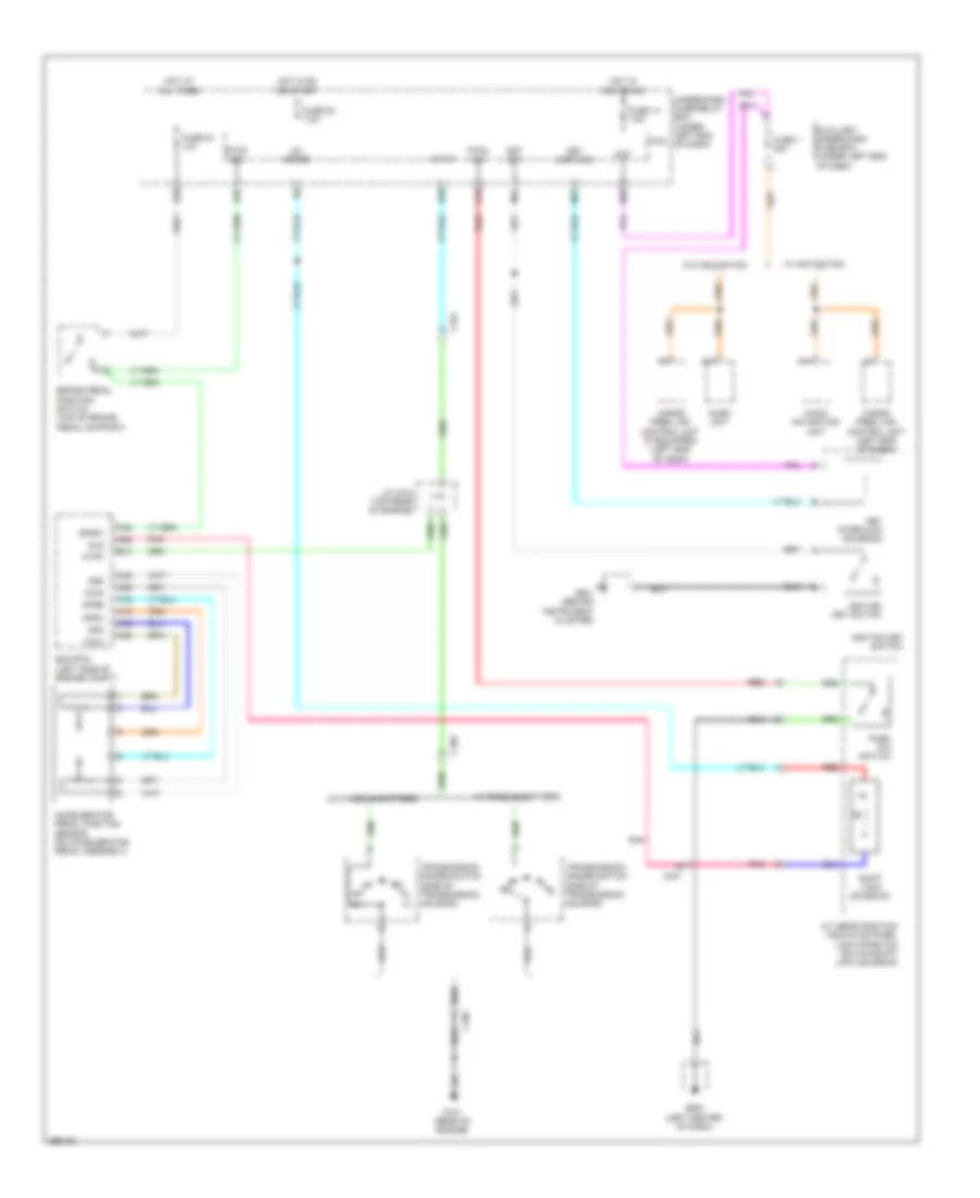 Shift Interlock Wiring Diagram Except Electric Vehicle for Honda Fit EV 2013