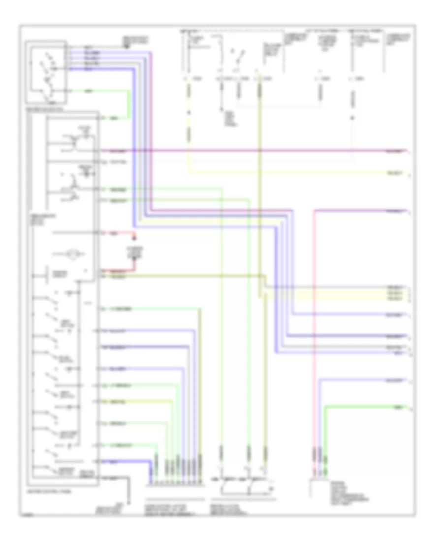 Air Conditioning Wiring Diagrams 1 of 2 for Honda Prelude 1998