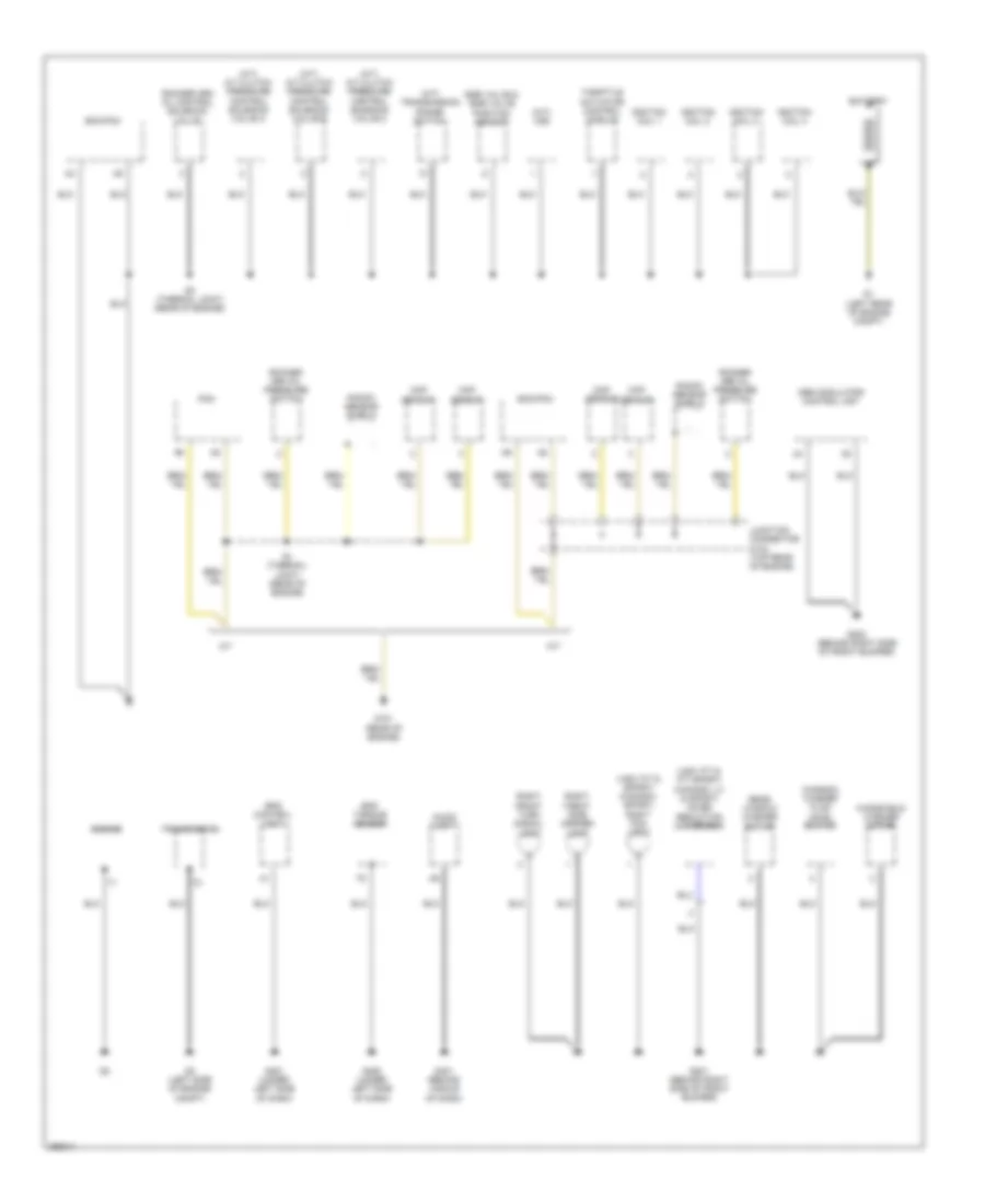 Ground Distribution Wiring Diagram 1 of 3 for Honda Fit 2007
