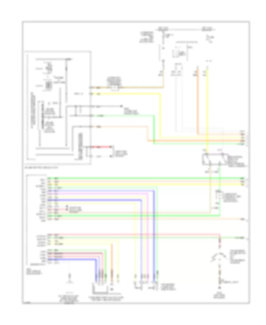 Cruise Control Wiring Diagram Hybrid 1 of 2 for Honda Civic DX 2009