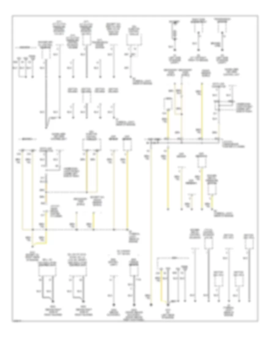 Ground Distribution Wiring Diagram Except Hybrid 1 of 3 for Honda Civic DX 2009