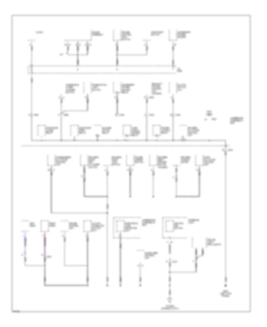Ground Distribution Wiring Diagram (2 of 4) for Honda Prelude Type SH 1998