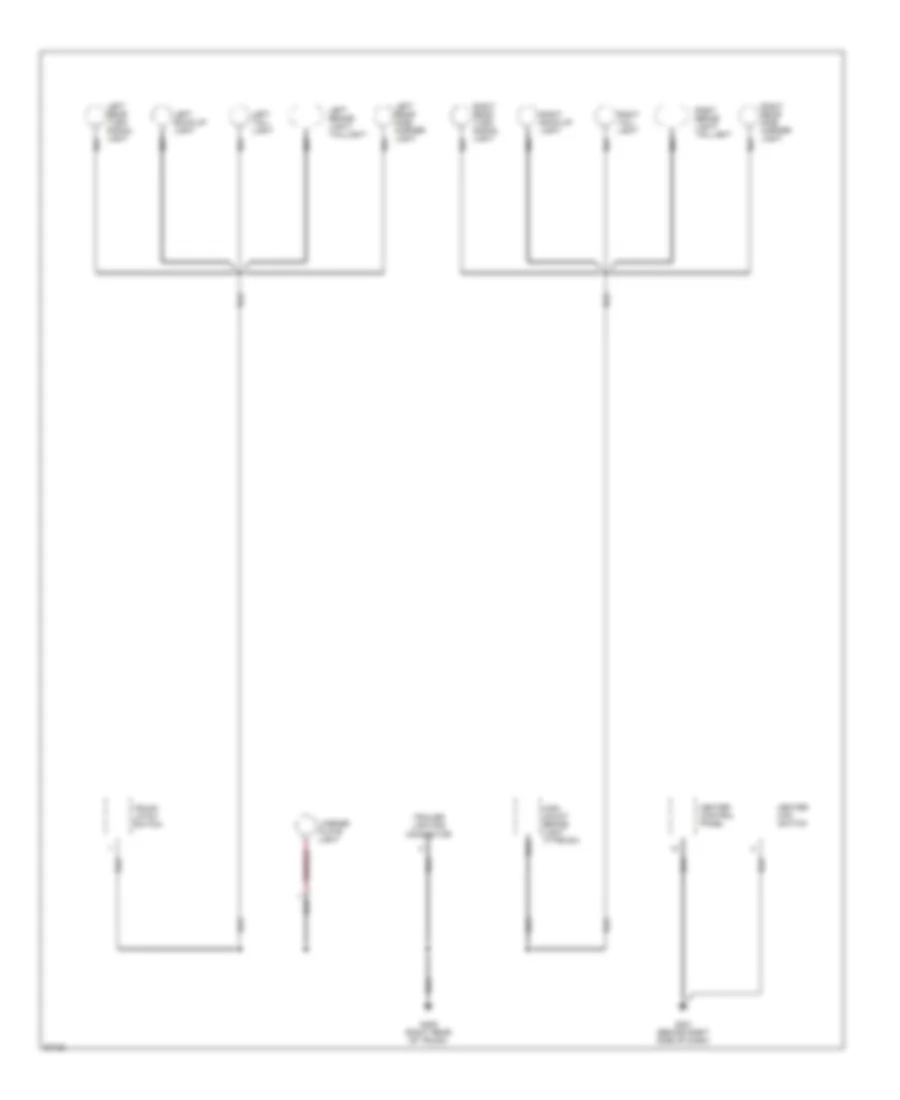 Ground Distribution Wiring Diagram (4 of 4) for Honda Prelude Type SH 1998