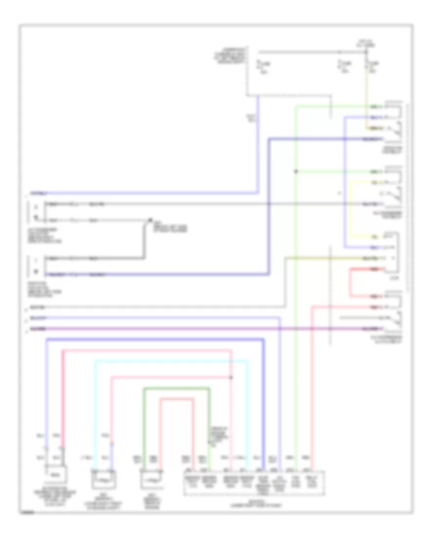 Manual A C Wiring Diagram 2 of 2 for Honda Fit Sport 2007