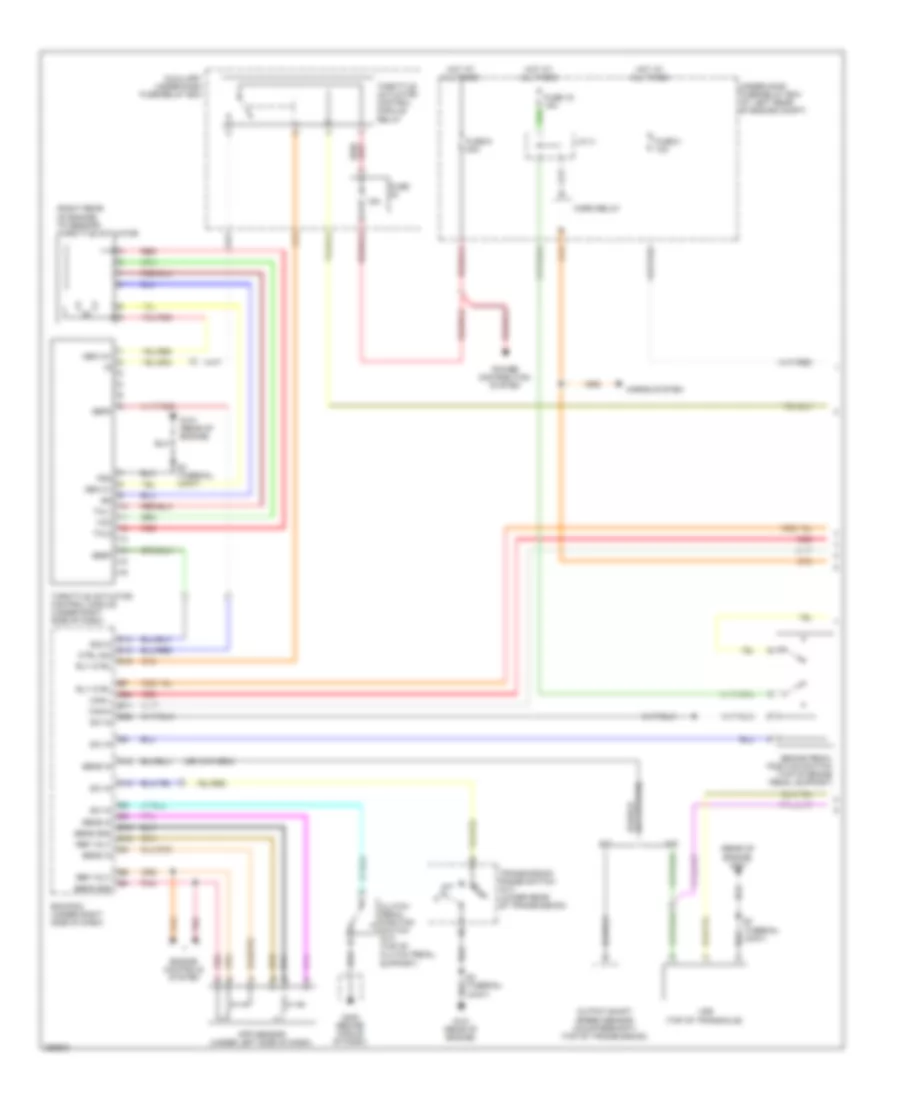 Cruise Control Wiring Diagram 1 of 2 for Honda Fit Sport 2007