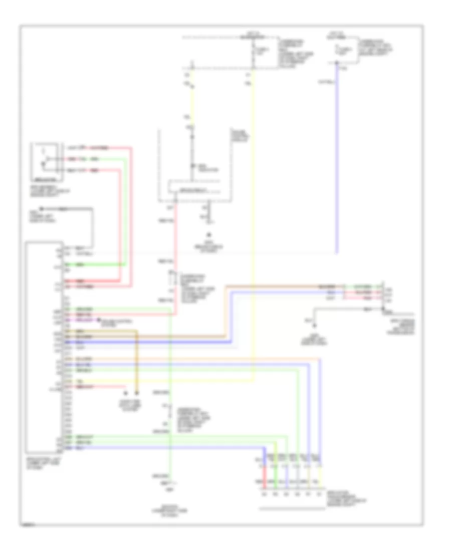 Electronic Power Steering Wiring Diagram for Honda Fit Sport 2007