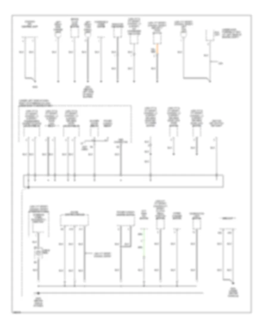 Ground Distribution Wiring Diagram 2 of 3 for Honda Fit Sport 2007