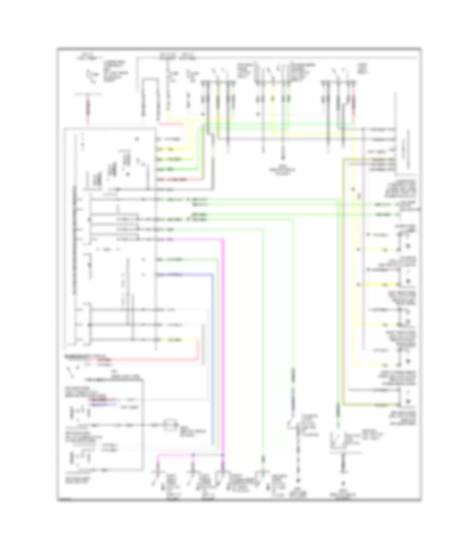 Power Door Locks Wiring Diagram for Honda Fit Sport 2007