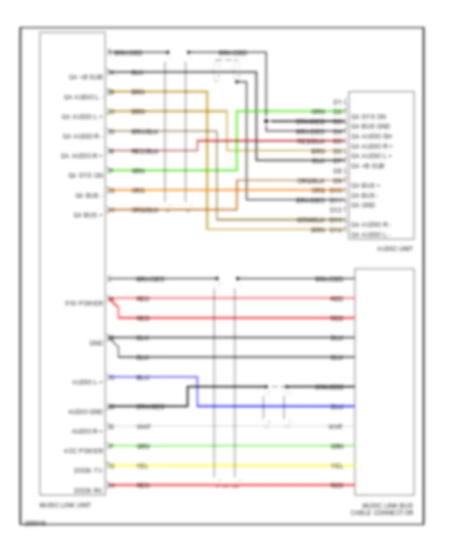 Music Link Wiring Diagram Accessory for Honda Fit Sport 2007