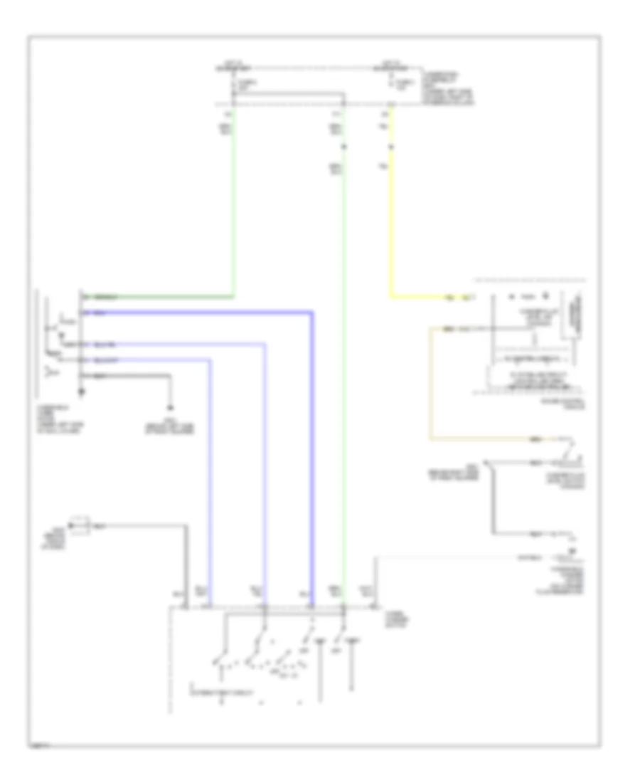 Front Wiper Washer Wiring Diagram for Honda Fit Sport 2007