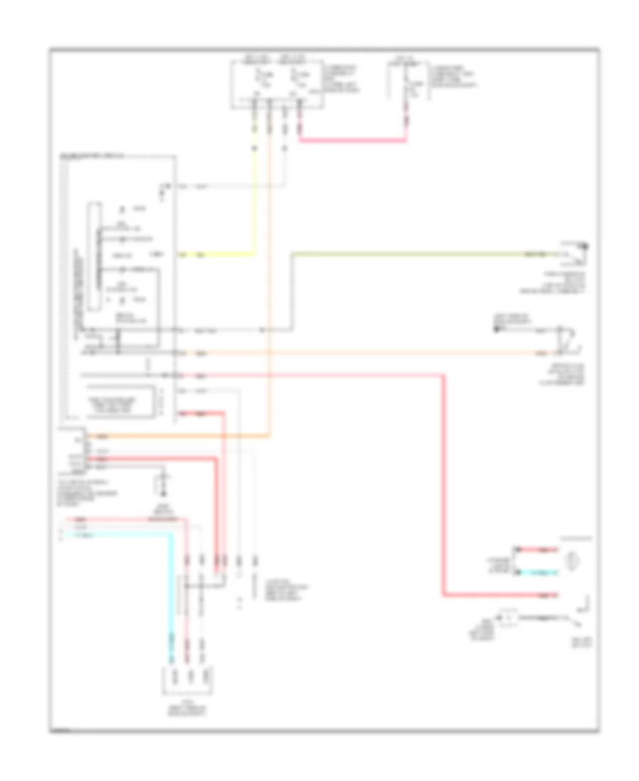 Anti-lock Brakes Wiring Diagram (2 of 2) for Honda Pilot EX 2010