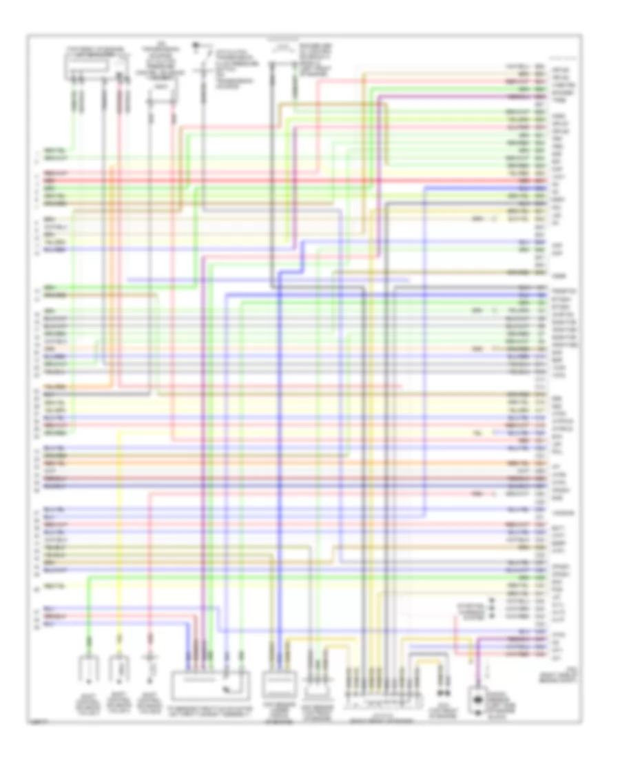 3.5L, Engine Performance Wiring Diagram (6 of 6) for Honda Pilot EX 2010