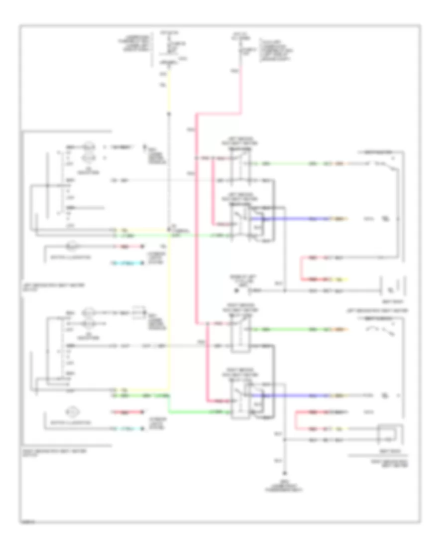 Heated Seats Wiring Diagram, Heated Second Row Seats for Honda Pilot EX 2010