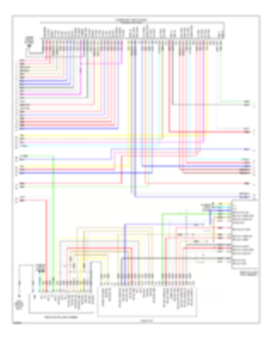 Premium Radio Wiring Diagram without Navigation 3 of 4 for Honda Pilot EX 2010