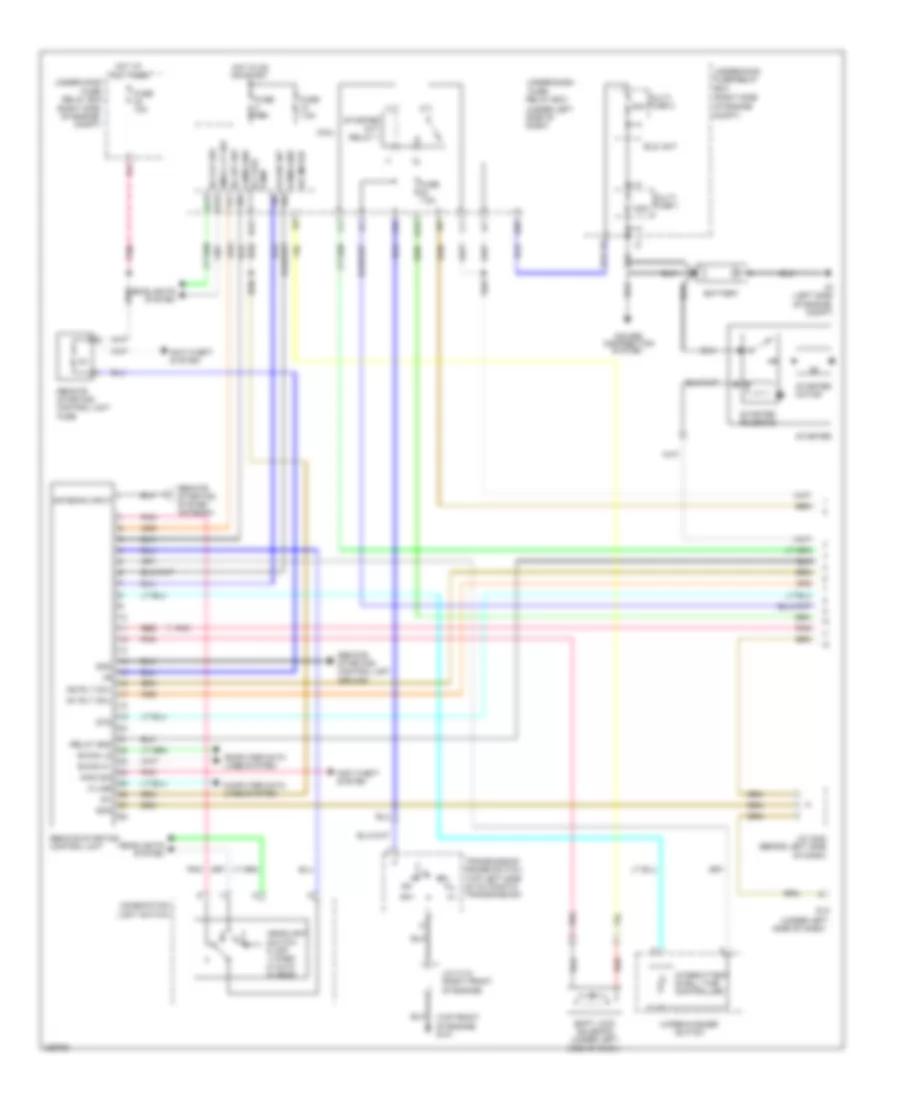Remote Starting Wiring Diagram 1 of 2 for Honda Pilot EX 2010