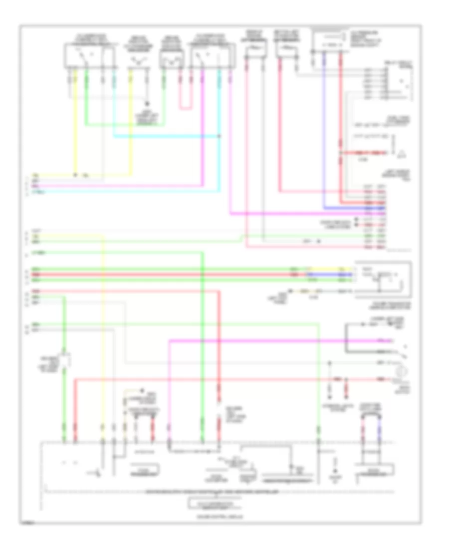 Manual A C Wiring Diagram 3 of 3 for Honda CR V LX 2012