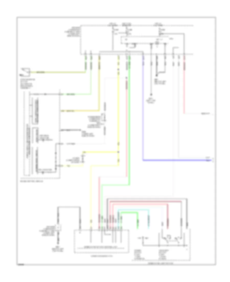 Headlights Wiring Diagram Except Touring with DRL 1 of 2 for Honda Odyssey EX 2007
