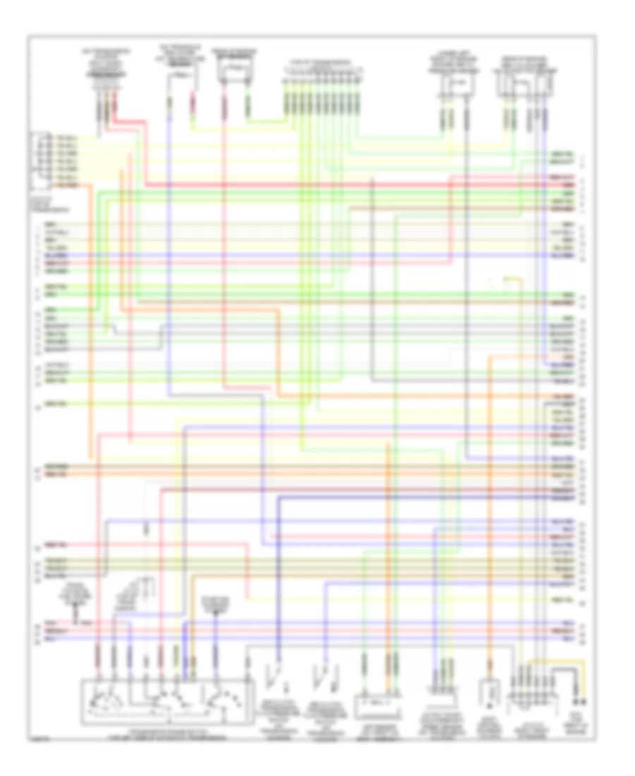 3.5L, Engine Performance Wiring Diagram (5 of 6) for Honda Pilot LX 2010