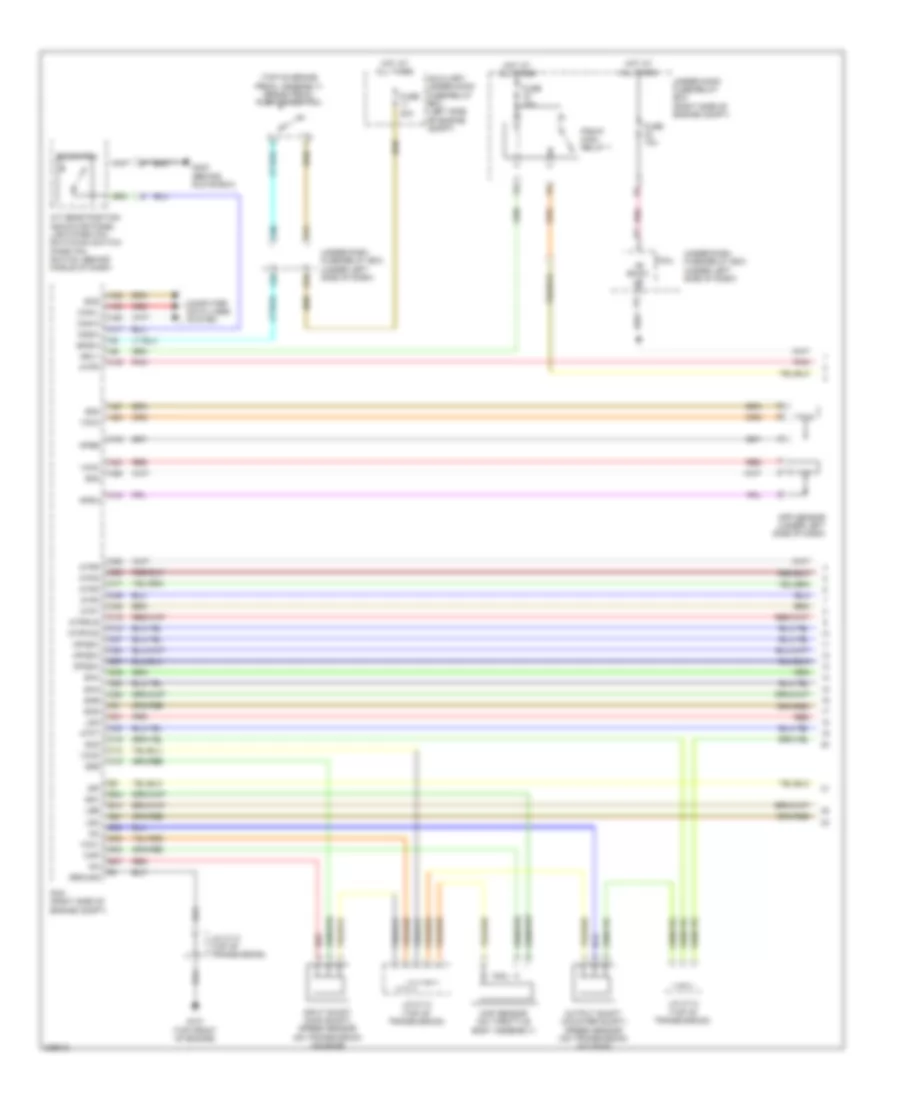 A T Wiring Diagram 1 of 2 for Honda Pilot LX 2010